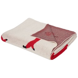 Koc REERH Bawełna 130 x 170 cm Beżowy