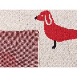 Koc REERH Bawełna 130 x 170 cm Beżowy