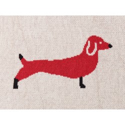 Koc REERH Bawełna 130 x 170 cm Beżowy