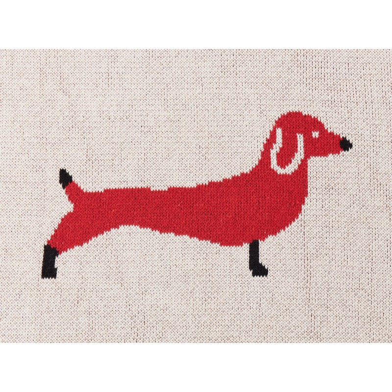 Koc REERH Bawełna 130 x 170 cm Beżowy