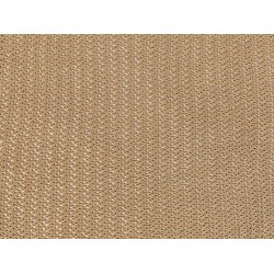 Narzuta na łóżko ILEN Bawełna 150 x 200 cm Jasnobrązowy