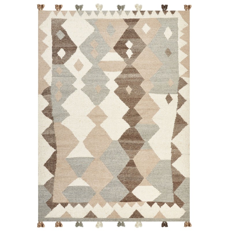 Dywan wełniany kilim 200 x 300 cm wielokolorowy ARALEZ