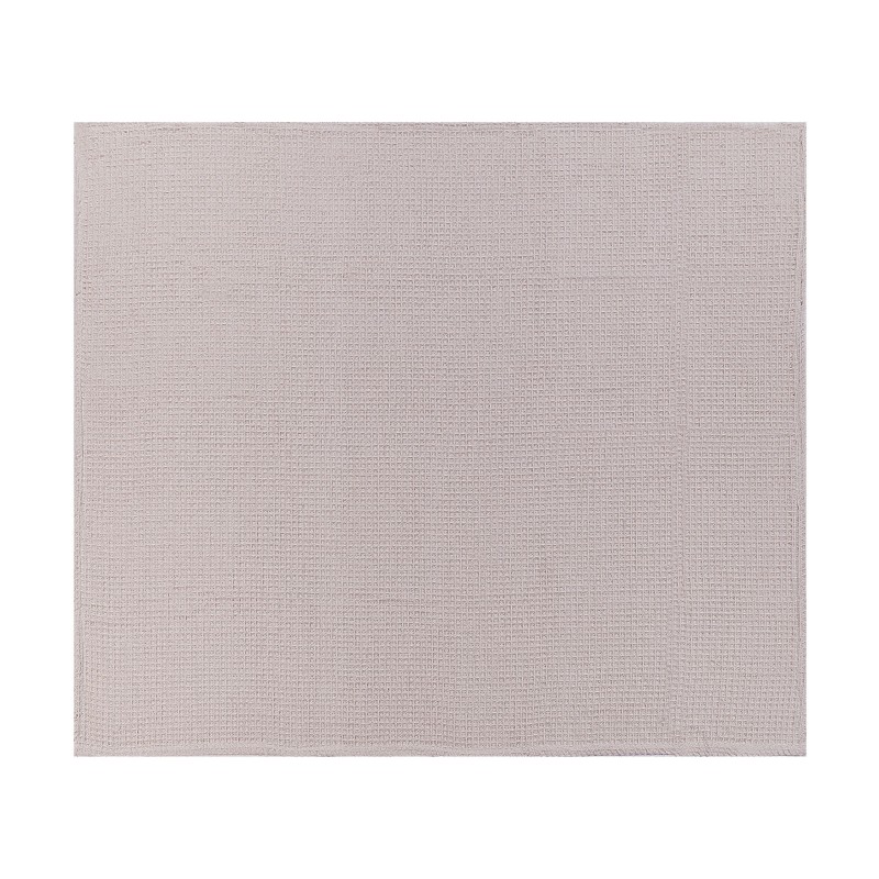 Narzuta na łóżko CHAGYL Bawełna 200 x 220 cm Pastelowy róż