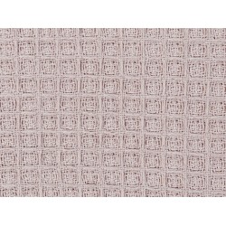 Narzuta na łóżko CHAGYL Bawełna 200 x 220 cm Pastelowy róż