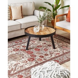 Dywan bawełniany 160 x 230 cm wielokolorowy BINNISZ