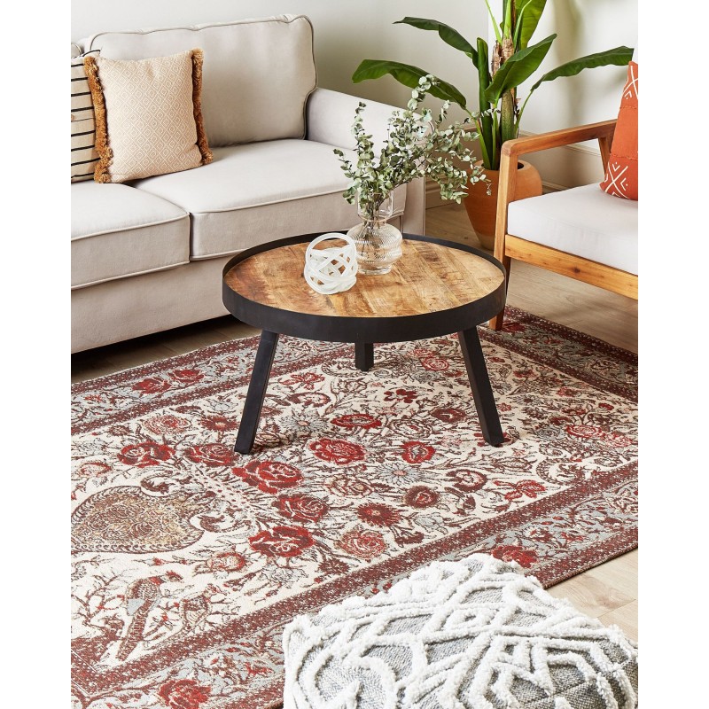 Dywan bawełniany 160 x 230 cm wielokolorowy BINNISZ