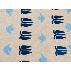 Koc BHIND Bawełna 130 x 180 cm Beżowy