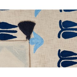 Koc BHIND Bawełna 130 x 180 cm Beżowy