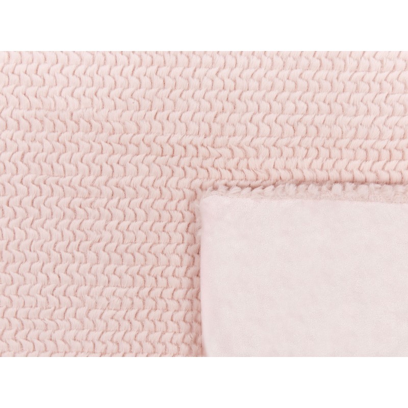 Koc BJAS 200 x 220 cm Pastelowy róż