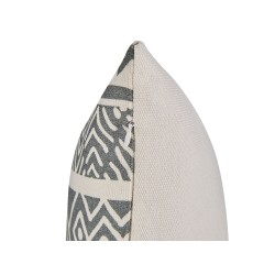 Zestaw 2 poduszek dekoracyjnych LAURUS 45 x 45 cm Szary Wzór geometryczny