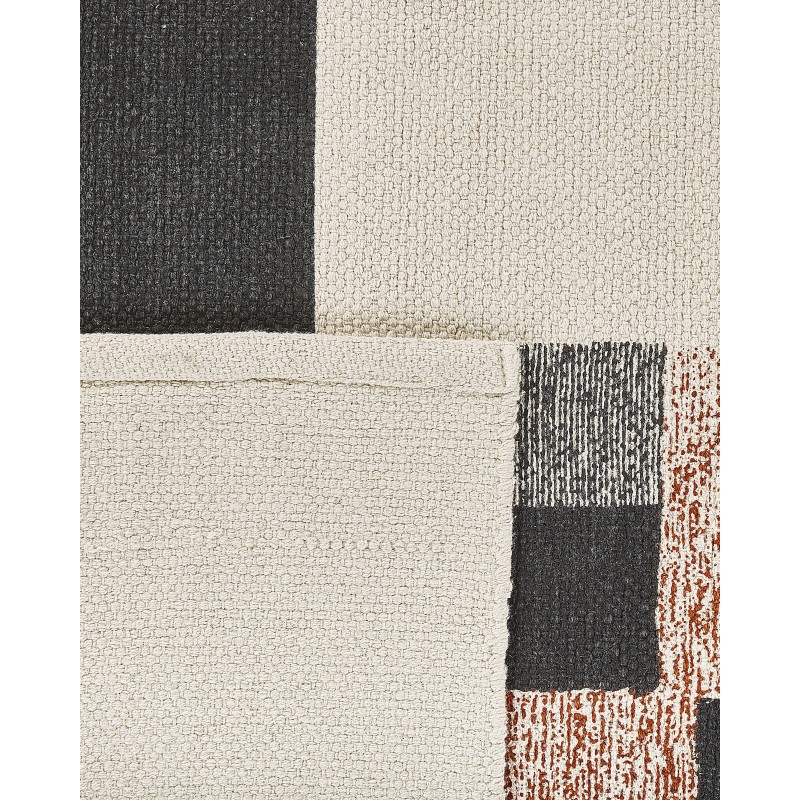 Dywan bawełniany 140 x 200 cm wielokolorowy KAKINADA