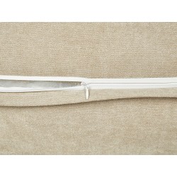 Zestaw 2 poduszek dekoracyjnych LAPSANA 60 x 60 cm Beżowy Jednolity