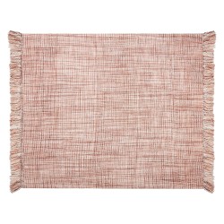 Koc DEURALI 125 x 150 cm Brązowy