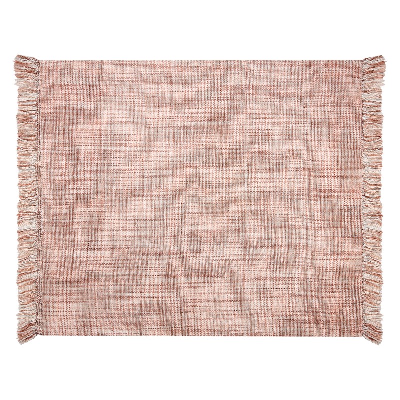 Koc DEURALI 125 x 150 cm Brązowy