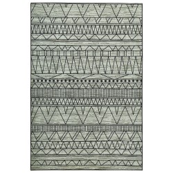 Dywan 160 x 230 cm czarno-szary KEBAN