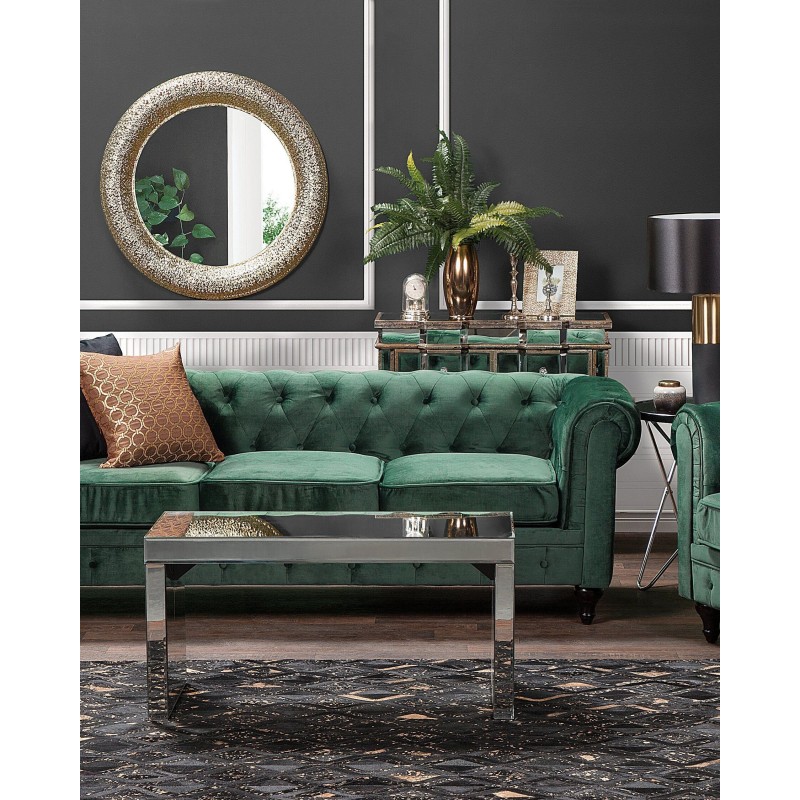 Dywan skórzany 140 x 200 cm czarny DEVELI