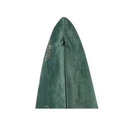 Zestaw 2 poduszek dekoracyjnych YUZURI Welur 45 x 45 cm Szmaragdowy Wzór zwierzęcy