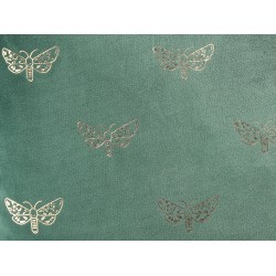 Zestaw 2 poduszek dekoracyjnych YUZURI Welur 45 x 45 cm Szmaragdowy Wzór zwierzęcy