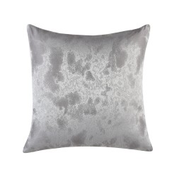 Zestaw 2 poduszek dekoracyjnych CASSIA 45 x 45 cm Szary Wzór geometryczny