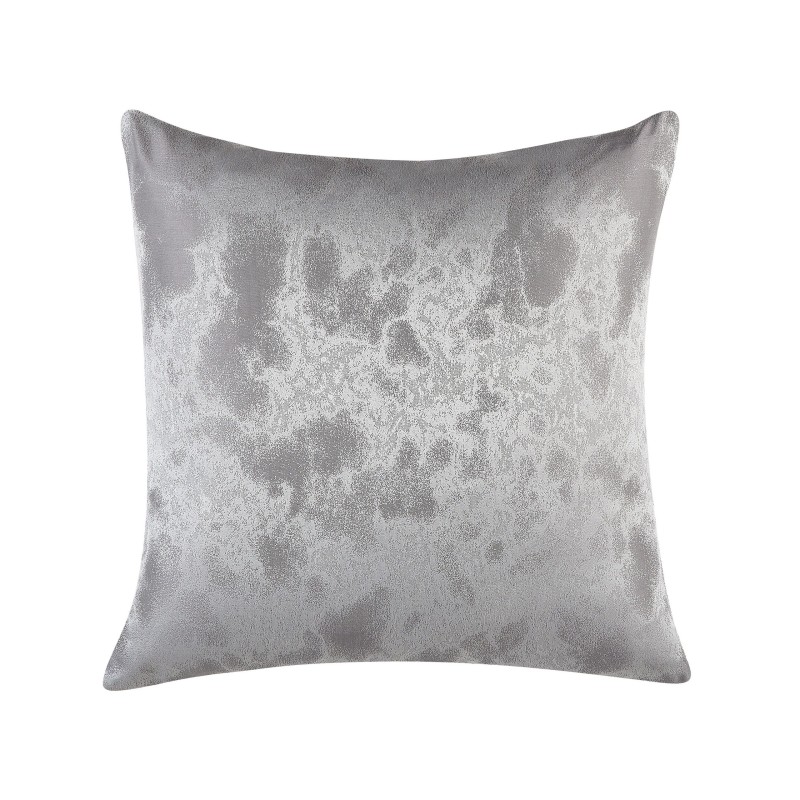 Zestaw 2 poduszek dekoracyjnych CASSIA 45 x 45 cm Szary Wzór geometryczny