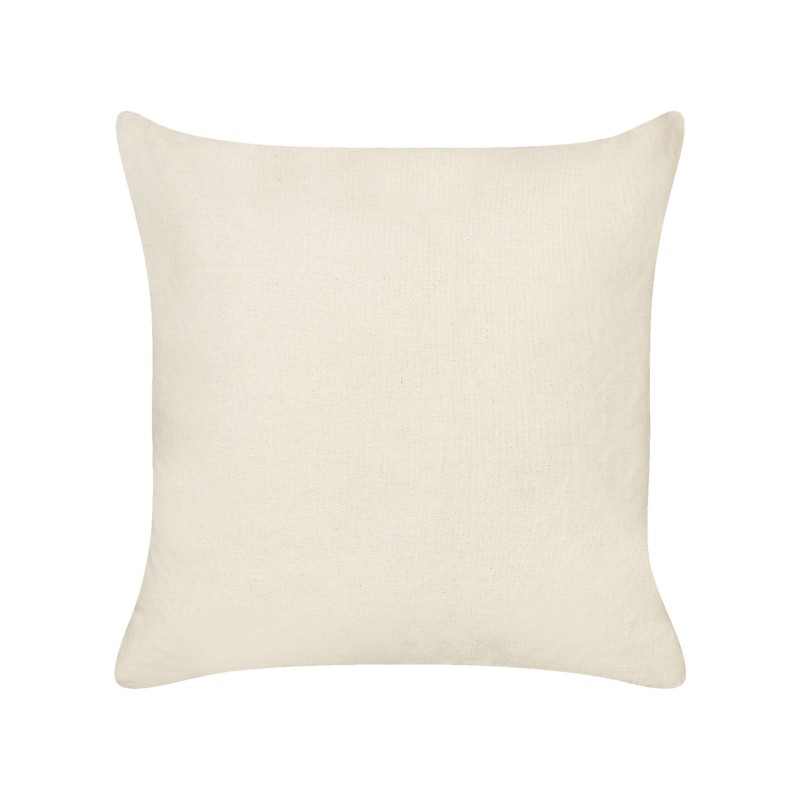 Zestaw 2 poduszek dekoracyjnych TELOPEA Bawełna 45 x 45 cm Szary Z napisami