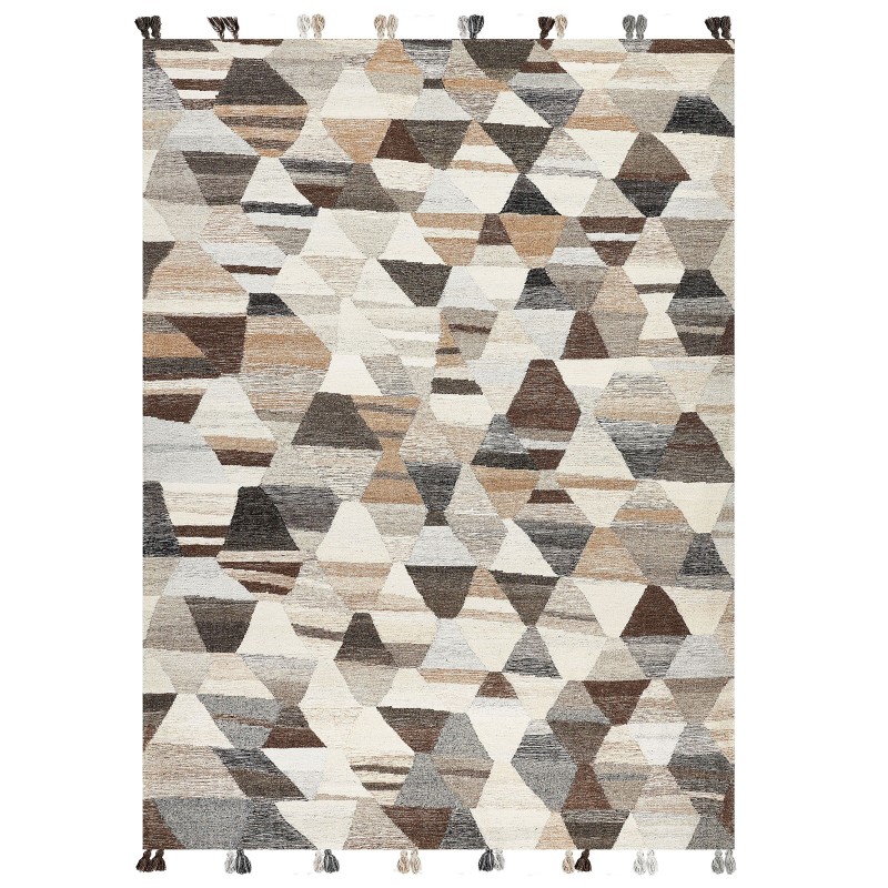 Dywan wełniany kilim 160 x 230 cm wielokolorowy ARGAVAND