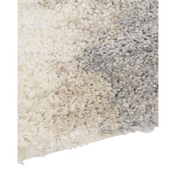 Dywan shaggy 80 x 150 cm biało-szary MARTUNI