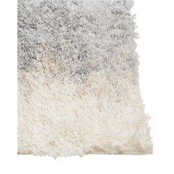 Dywan shaggy 80 x 150 cm biało-szary MARTUNI