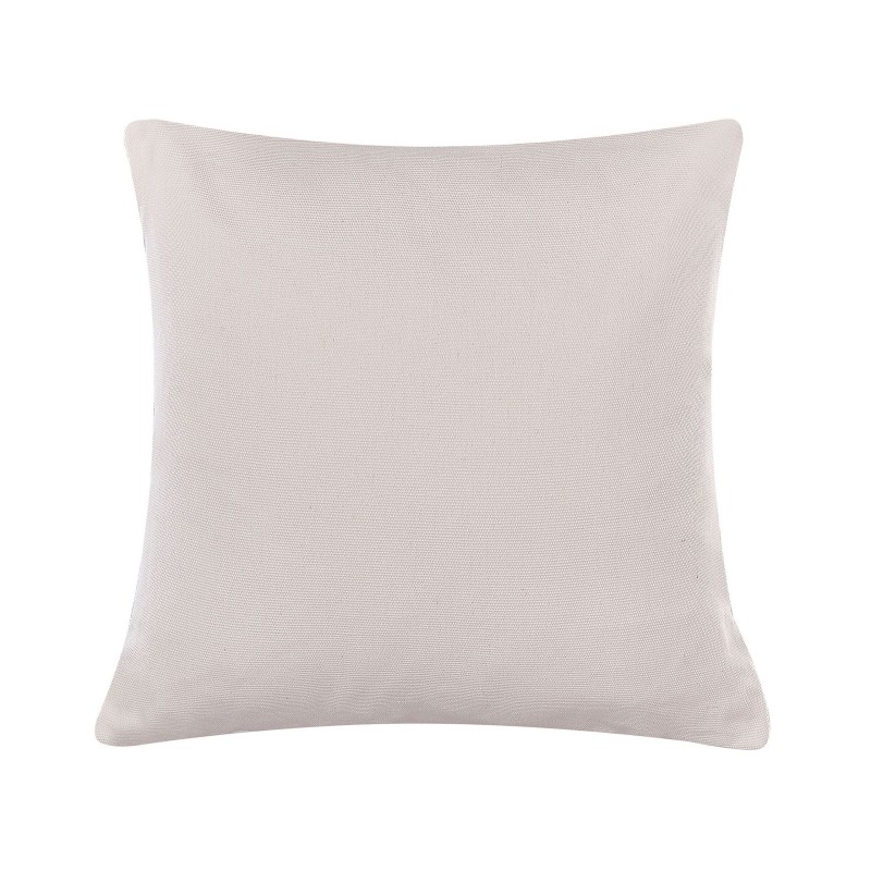 2 poduszki dekoracyjne z motywem królika 45 x 45 cm beżowoszare BUXUS