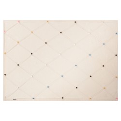 Koc GAIDAR Bawełna 130 x 170 cm Beżowy