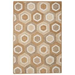 Dywan z juty 200 x 300 cm beżowy BASOREN