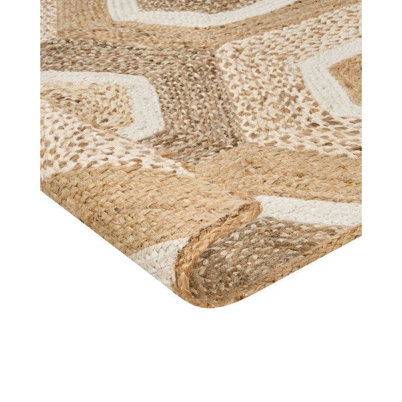 Dywan z juty 200 x 300 cm beżowy BASOREN
