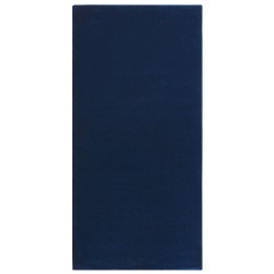 Dywan z wiskozy 80 x 150 cm granatowy GESI II