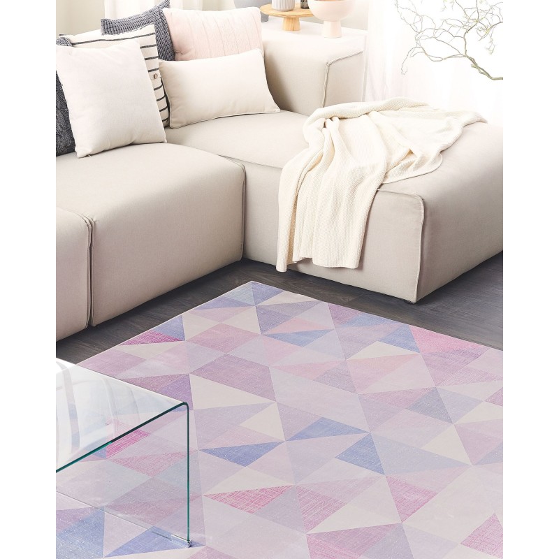 Dywan 160 x 230 cm niebiesko-szary KARTEPE