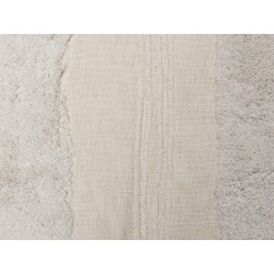 Koc RAEBARELI Bawełna 130 x 180 cm Biały