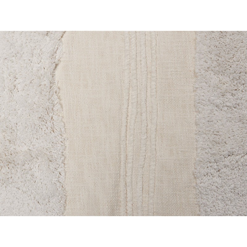 Koc RAEBARELI Bawełna 130 x 180 cm Biały