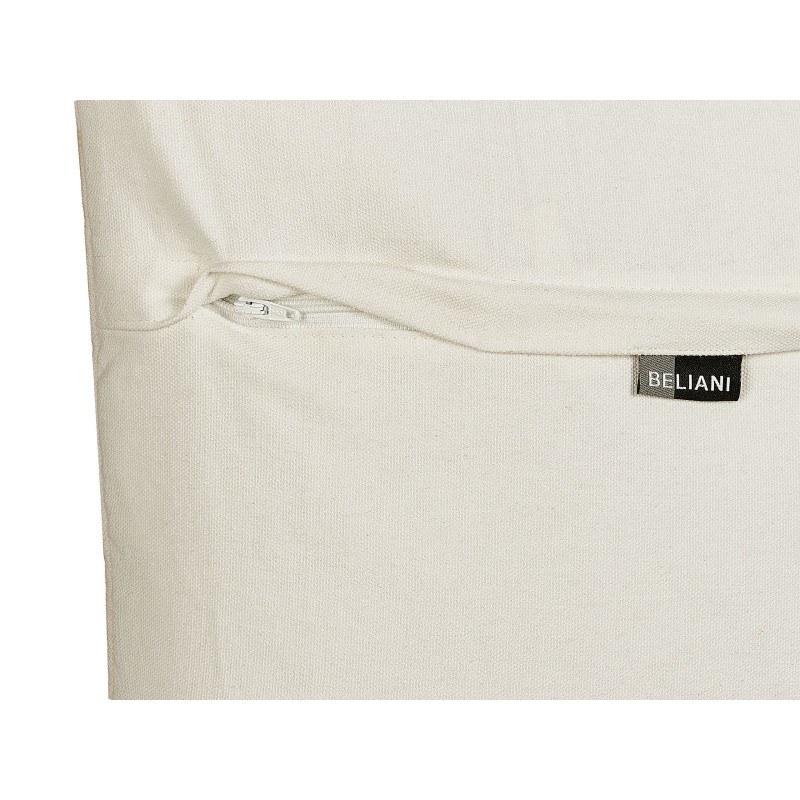 Zestaw 2 poduszek dekoracyjnych BHUSAWAL Bawełna 50 x 50 cm Czarny Wzór geometryczny