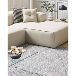 Dywan shaggy 200 x 300 cm szary melanż DEMRE