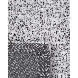 Dywan shaggy 200 x 300 cm szary melanż DEMRE