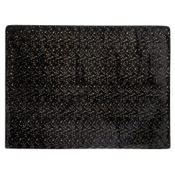 Koc ALAZEYA 130 x 180 cm Czarny