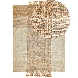 Dywan z juty 160 x 230 cm beżowy HAMZALAR