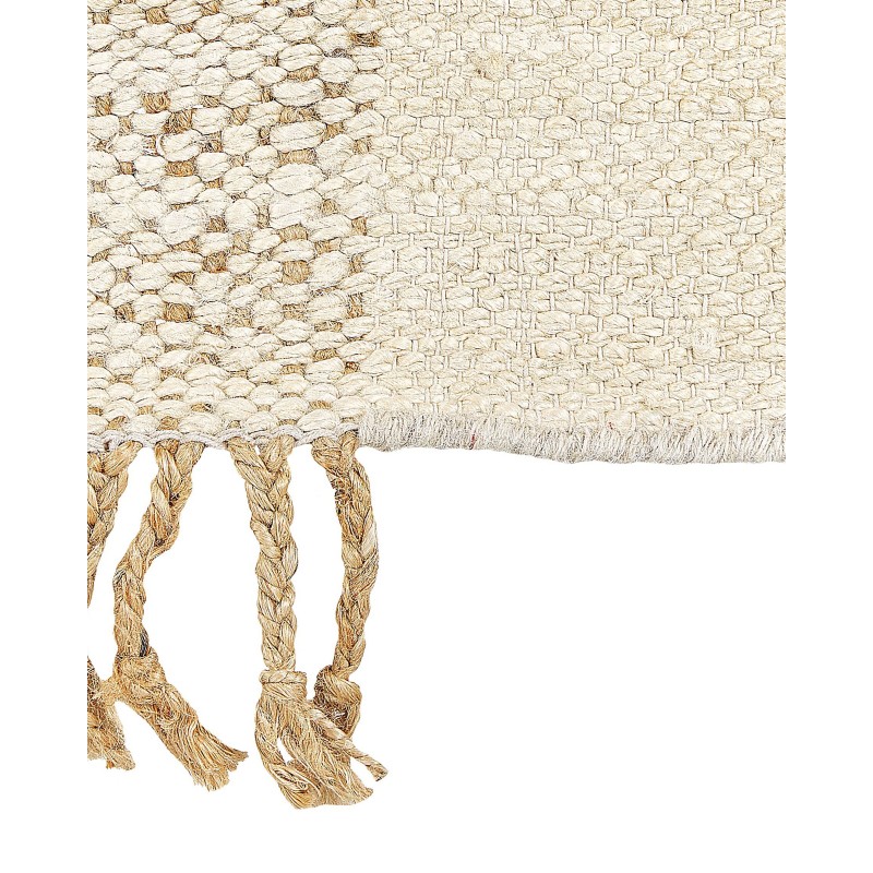 Dywan z juty 160 x 230 cm beżowy HAMZALAR