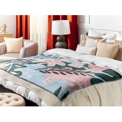 Koc SOMANI 130 x 170 cm Kolorowy