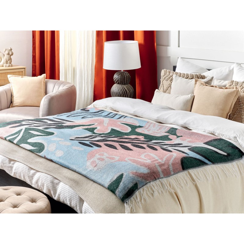 Koc SOMANI 130 x 170 cm Kolorowy