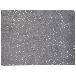 Koc ALAZEYA 150 x 200 cm Szary