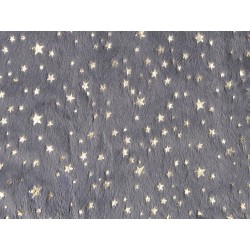 Koc ALAZEYA 150 x 200 cm Szary