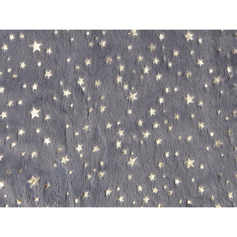 Koc ALAZEYA 150 x 200 cm Szary