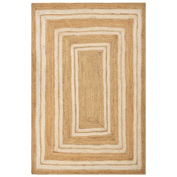 Dywan z juty 200 x 300 cm beżowy ELMALI