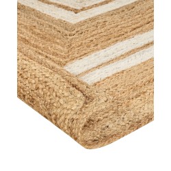Dywan z juty 200 x 300 cm beżowy ELMALI