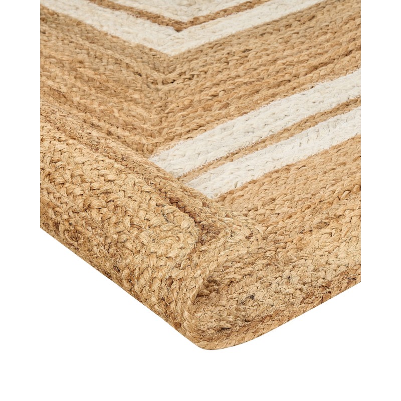 Dywan z juty 200 x 300 cm beżowy ELMALI
